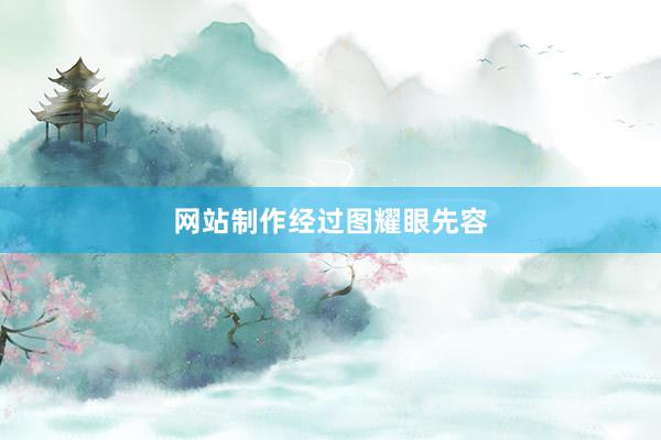 网站制作经过图耀眼先容